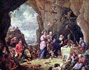 David Teniers the Younger The Temptation of St. Anthony painting